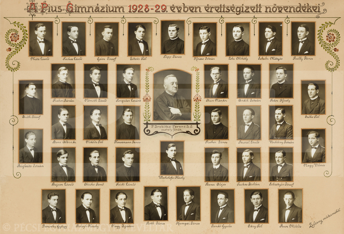PEL IV 6 tablok 1928 1929